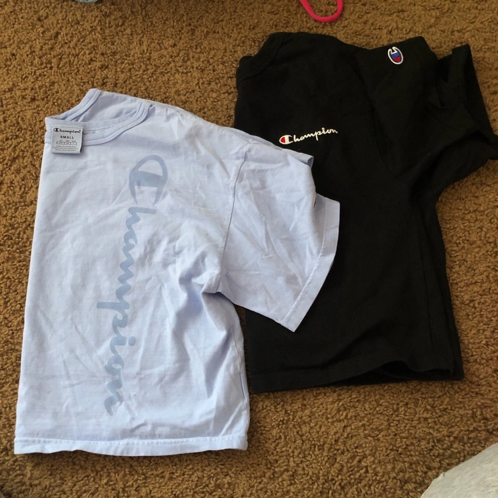 Champion crop tops